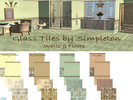 Sims 2 — Mosaic Glass Tiles for Walls & Floors by Miss_Simpleton — The Glass Tile Collection adds a touch of light