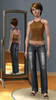 Sims 3 — Elf's matalic halter top by Elfinous2 — A selection of 3 Metalic halter tops for female teen , young adult and