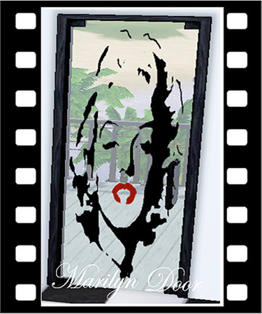Sims 3 — HOLLYWOOD DOOR  MARILYN by abuk0 — HOLLYWOOD DOOR MARILYN by abuk0