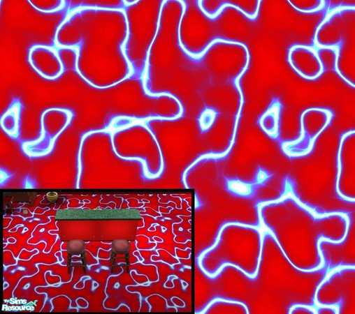 Sims 2 — Funky Electricity - Gory by allison731 — Floor with the appearance of blood in the Set.Enjoy.