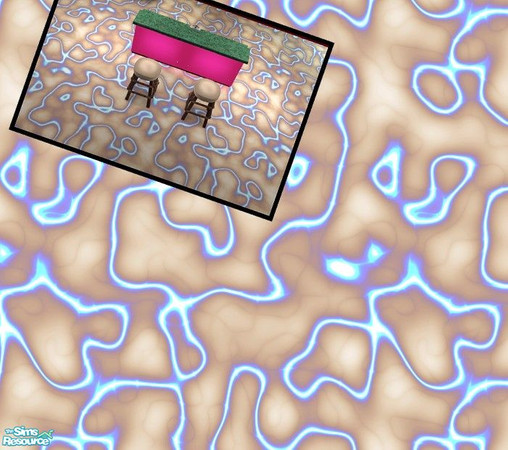 Sims 2 — Funky Electricity - Ocher by allison731 — Ocher version of the floor in the Set.Enjoy.