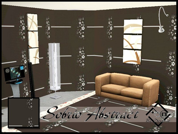 Sims 3 — Sobrio Abstract by Devirose — by Devirose TSRSA