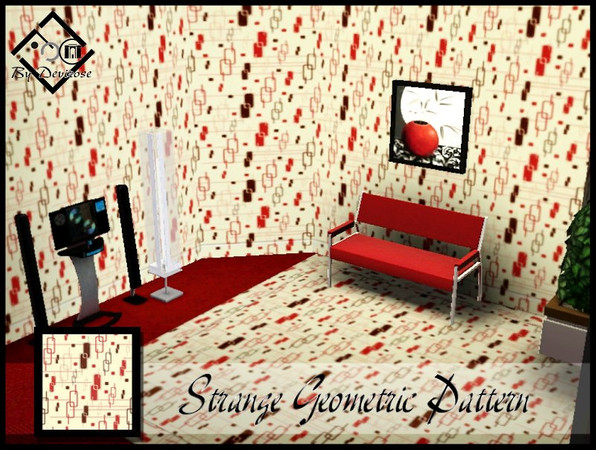 Sims 3 — Strange Geometric by Devirose — by Devirose TSRSA