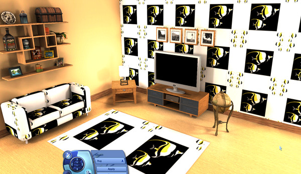 Sims 3 — fish1 by akirema2 — 2 recolorable part ...by Akirema...