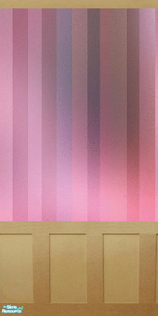 Sims 2 — Silk Wall 3 by irishdixiegirl — Part of my silk wall set. Includes 3 walls and one pink hard wood floor. All