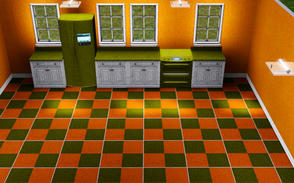 Sims 3 — RCP_handmade linol_03 by rocapo — after a long time of doing nothing here some handmade linoleum tiles