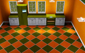 Sims 3 — RCP_handmade linol_04 by rocapo — after a long time of doing nothing here some handmade linoleum tiles