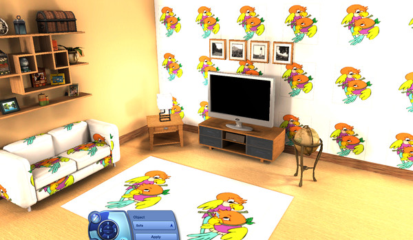 Sims 3 — parrot1 by akirema2 — 1 reoclorable part...hand painted...by Akirema...