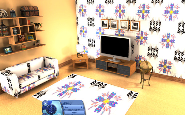 Sims 3 — modern art2 by akirema2 — 2 recolorable part...by Akirema...