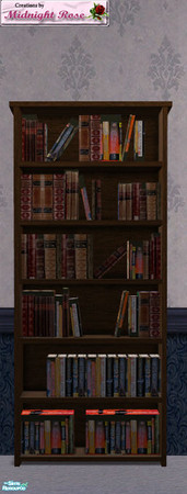 Sims 2 — MRC Quilted Dreams Bedroom Set - Bookcase by MidnightRose — Bookcase for the MRC Quilted Dreams Bedroom Set