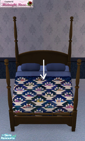 Sims 2 — MRC Quilted Dreams Bedroom Set - Bedding by MidnightRose — Bedding for the MRC Quilted Dreams Bedroom Set