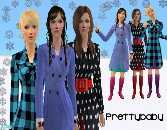 Sims 2 — Winter Set by pretty_baby — hello. here we have a set of 3 seasons recolours. :) Seasons is naturally required!!