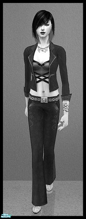 Sims 2 — The Rocker - Mesh Female by Elena. — 