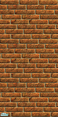 Sims 2 — BG13 by hatshepsut — Part of the Bricks Galore wall set 2.
