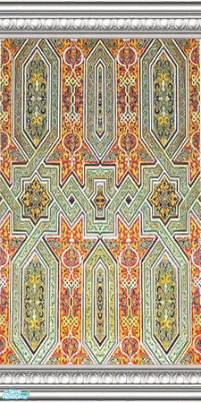 Sims 2 — Moroccan Bath - 19 by kibanahnah — From a set of 24 mosaic walls in vibrant colors, to give any Modern room a
