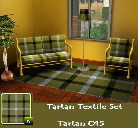 Sims 3 — Tartan Textile Set-Tartan 015 by allison731 — By allison731 www.thesimsresource.com One of the tartan patterns