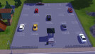 Sims 3 — Parking Lot by CowboyChris — A parking lot for your sims. 30x30 lot size. Contains 23 parking spaces and a small