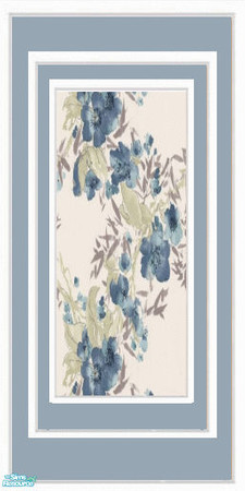 Sims 2 — another paneled wall  by irishdixiegirl — decorative paneled wall