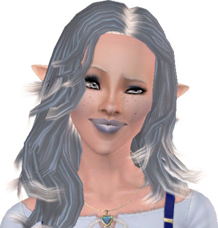 Sims 3 — IceFox Snowstar by toastergirl — IceFox is of the Ice Elves of the North Lands. She the ambitious type who wants