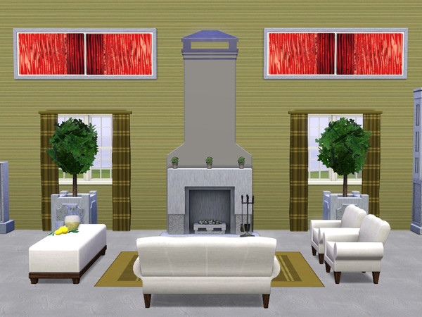 Sims 3 — Mr S Dark Grey Fireplace Chimney Clone by mrsimulator — Mr S Dark Grey Fireplace Chimney Sweet Heat Home Warmer