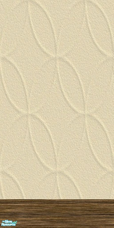 Sims 2 — Erollis - Embossed Stucco Wall with Wooden Base by Delirya — Embossed stucco wall with wooden base. 