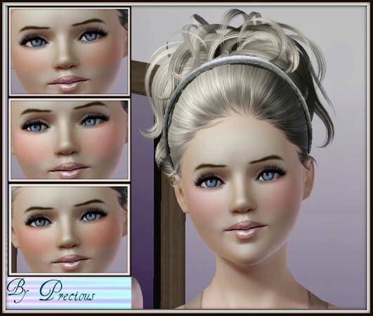 Sims 3 — Pretty Faces Blush by Precious_Sims — Blush for adult females,recolorable.