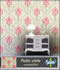 Sims 3 — flolia white by romanticred — 4 recolorable palettes Credits:Shino@KCR 