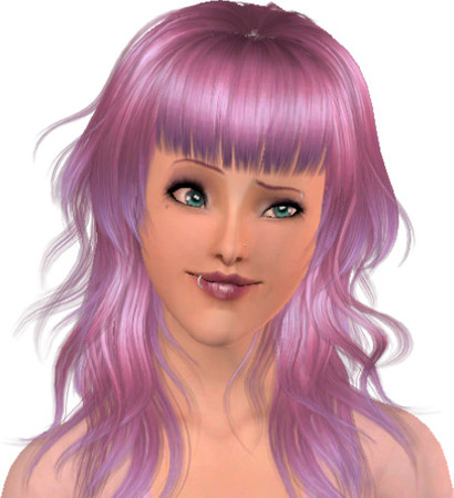 Sims 3 — Candy Heart by Girfactor — Candy is a young woman growing up in a world of fantasy. She is very polite and