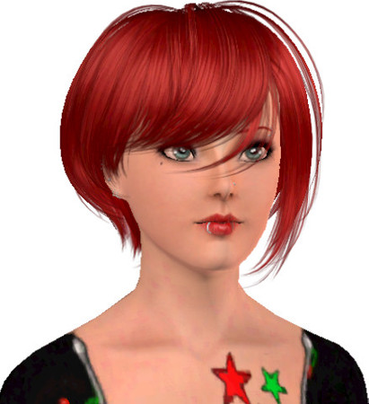 Sims 3 — Cherry Blossom by Girfactor — Cherry is a very wild daredevil who rocks anyones world. She is fun and exciting.