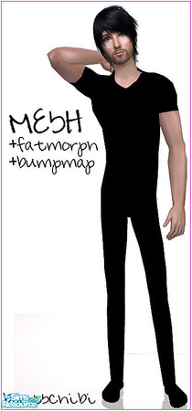 Sims 2 — Mesh Tschibi Amtightjeansfuel121207 by justtschibi — New tight jeans mesh for adult males, with bumpmap and