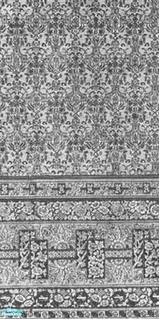 Sims 2 — Old Timey Wall by tdyannd — One of four walls in my Random Wall Set.