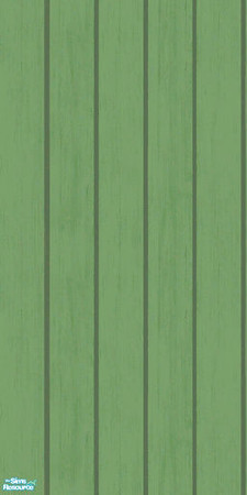 Sims 2 — Garden Shed Wall Panels - Green by Shakeshaft — Part of a new mesh set of even more walls to create Garden