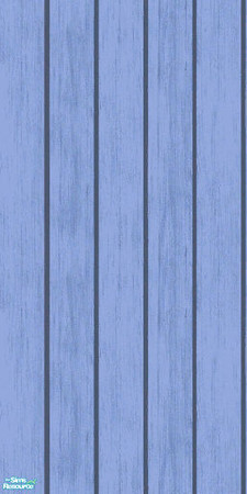 Sims 2 — Garden Shed Wall Panels - Blue by Shakeshaft — Part of a new mesh set of even more walls to create Garden