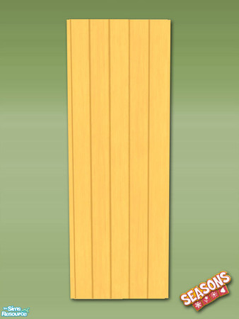 Sims 2 — Garden Shed Wall No Window - Harvest - Mesh by Shakeshaft — Part of a new mesh set of even more walls to create