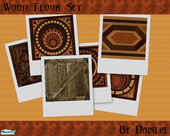 Sims 2 — Wood Floor Set by Daislia — some nice wood floor for your home.