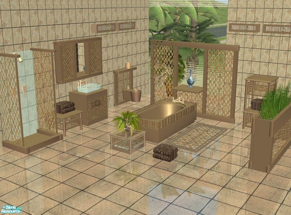 Sims 2 — Bathroom Orlando Wood by marilu — New Color for the Bathroom Orlando
