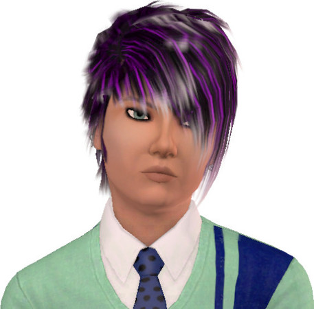 Sims 3 — Rhys Lassiter by toastergirl — Rhys is the twin of Rayven. He is hoping to be a great athlete one day.