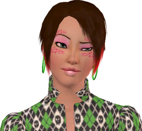 Sims 3 — Rayven Lassiter by toastergirl — Rayven Lassiter is the twin sister of Rhys.