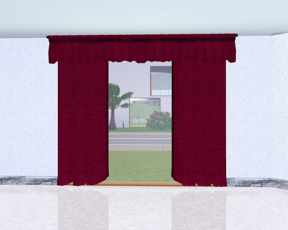 Sims 3 — Dining Room Set Extras by drib_ydal — A perfect combination made of 2 wall paintings and a pair of curtains fit