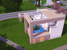 Sims 3 — The Iberis (Modern House) by Shafuraa — The Iberis is a dream home for newlyweds starting on a new life