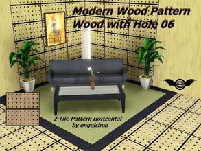 Sims 3 — Pattern Wood with Holes 06 by engelchen1202 — 2x1 Holzfliesen Muster mit Lochoptik Horizontal 2x1 Wood Tile