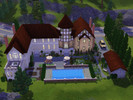 Sims 3 — French Chateau by Inigo — This three-storey, eleven-room, five-bathroom grand chateau in the French style was