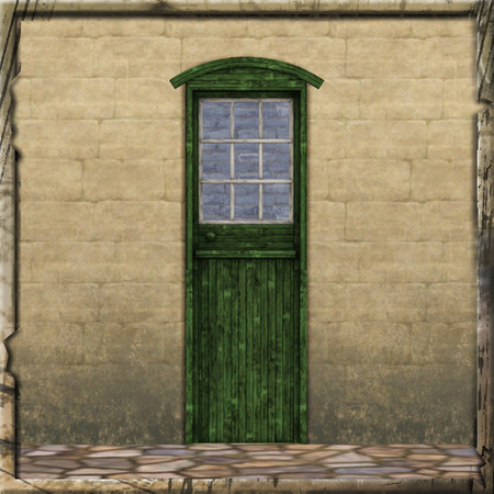 Sims 3 — Yard Door (half glass) by Cyclonesue — By Cyclonesue for TSR (www.thesimsresource.com) TSRAA