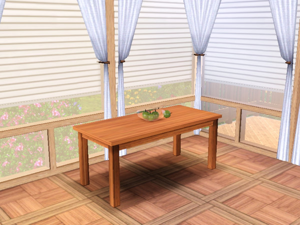 Sims 3 — Max Table by spacesims — Max dining set part. - table. *TSRAA, Spacesims for TSR.