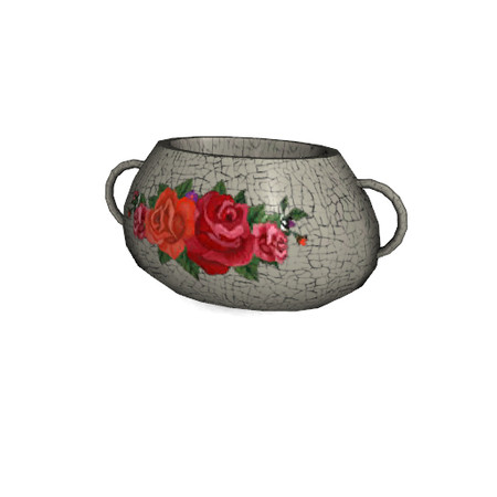 Sims 3 — Shabby Chic Four Curio Bowl by TheNumbersWoman — A bit of shabiness yet sort of Chic. By RicciNumbers at TSR.