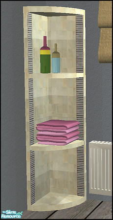 Sims 2 — Gloria - cabinet by steffor — with 2 slots