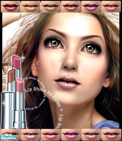 Sims 2 — ::Lip Shine:: by lovelymaa — These are my lip set for female and male and all ages, expect toddlers. There are