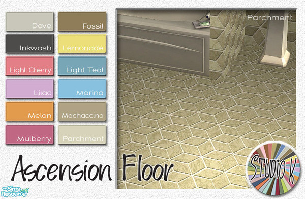 Sims 2 — Studio K Ascension Floor_Set 02 by StudioKhagerks — 