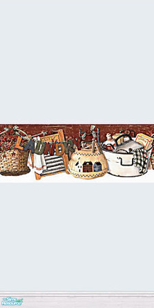 Sims 2 — Laundry - 5 by Cerulean Talon — Keeping it clean with fresh new painted walls and linoleum floors. The walls