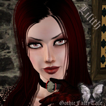 Sims 3 — Lilith - the Moonlight Vampire by GothicFairyTale —  Inspired from the book of George MacDonald - Lilith ....